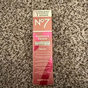 No 7 restore and renew serum